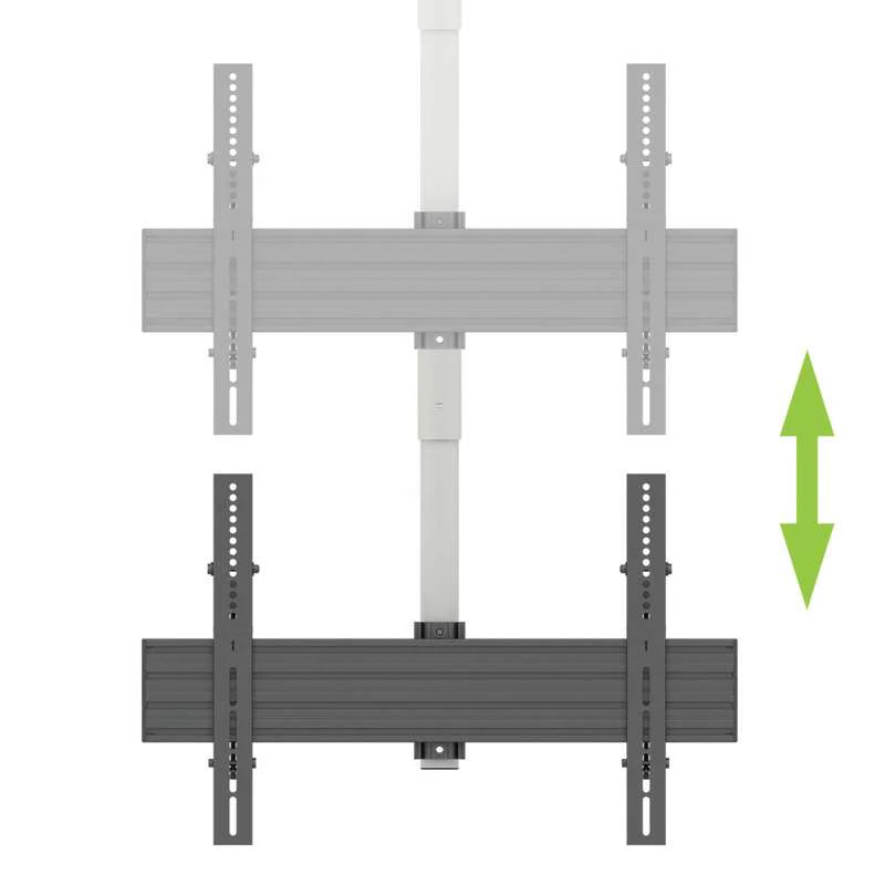 Kanto Ceiling TV Mount for 37-inch to 70-inch TVs, White - Image 8