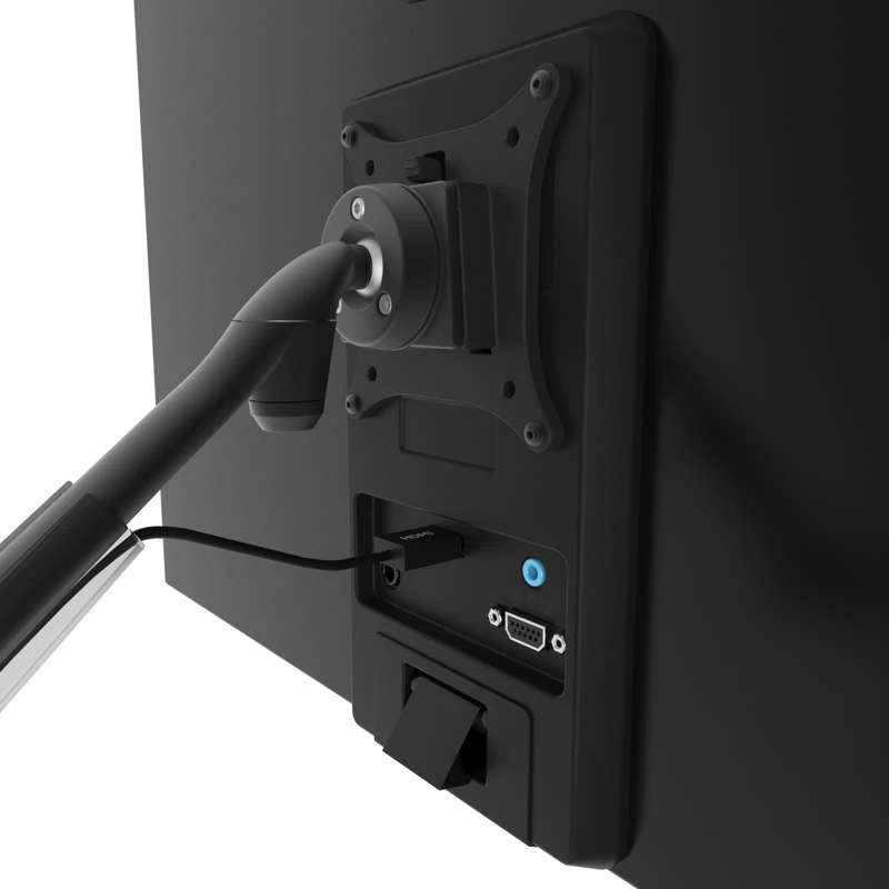 Kanto Dual-Monitor Gas Shock Desktop Mount for 17-inch to 32-inch Displays - Black - Image 13