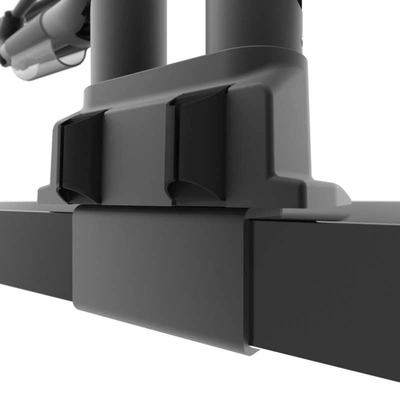 Kanto Dual-Monitor Gas Shock Desktop Mount for 17-inch to 32-inch Displays - Black - Image 5