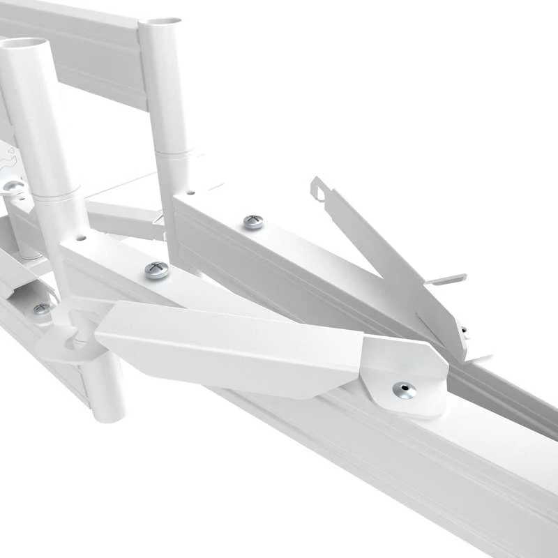 Kanto Full Motion TV Wall Mount for 37-inch to 75-inch TVs - White - Image 7