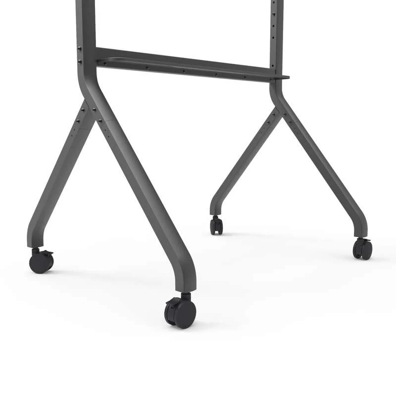 Kanto Heavy Duty Height Adjustable Rolling TV Stand for 55" - 100" Screens - Image 10