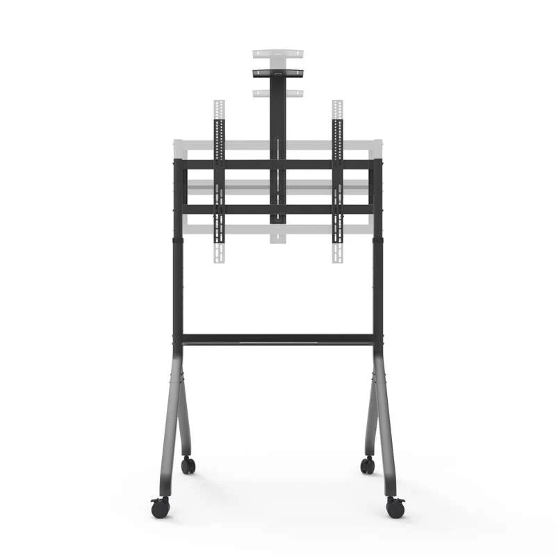 Kanto Heavy Duty Height Adjustable Rolling TV Stand for 55" - 100" Screens - Image 3