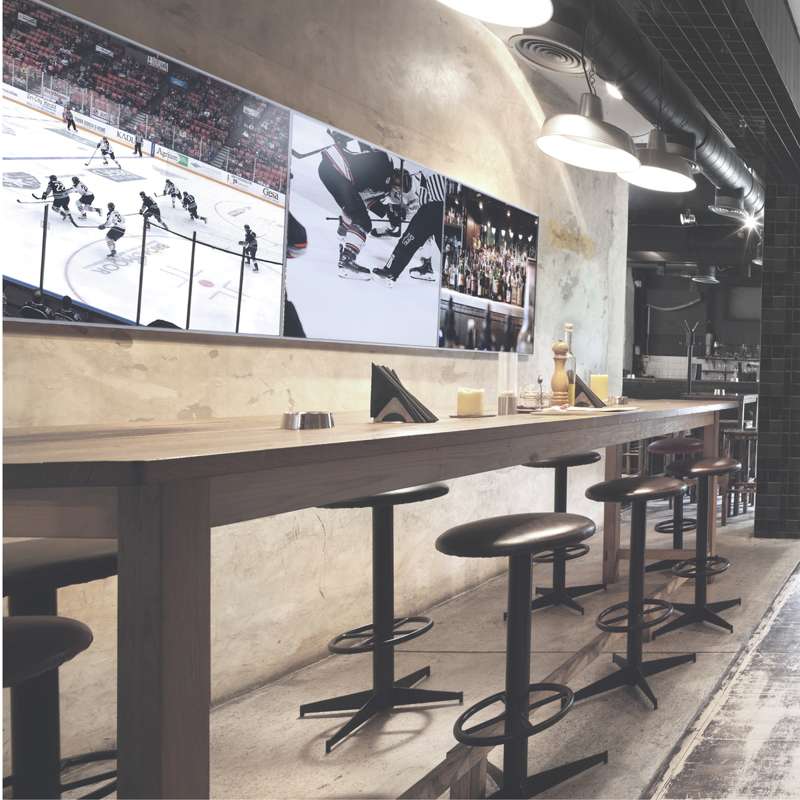 Kanto Menu Board Wall Mount System with Tilting Arms for 40" - 60" TVs - Image 12