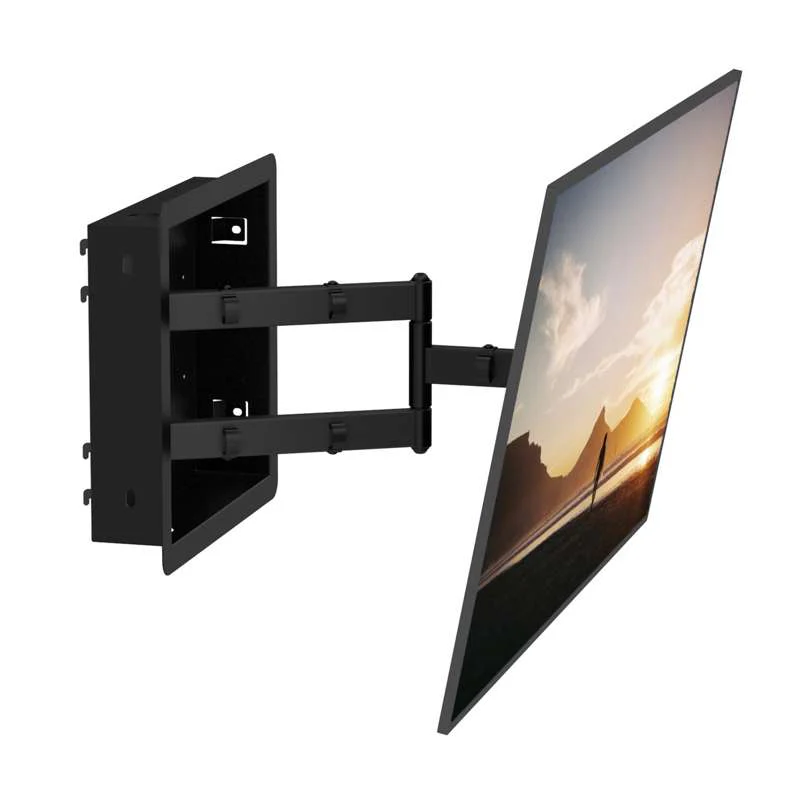 Kanto Pro Series Recessed In-wall Full Motion Articulating TV Mount for 35" - 65" TVs - Image 4