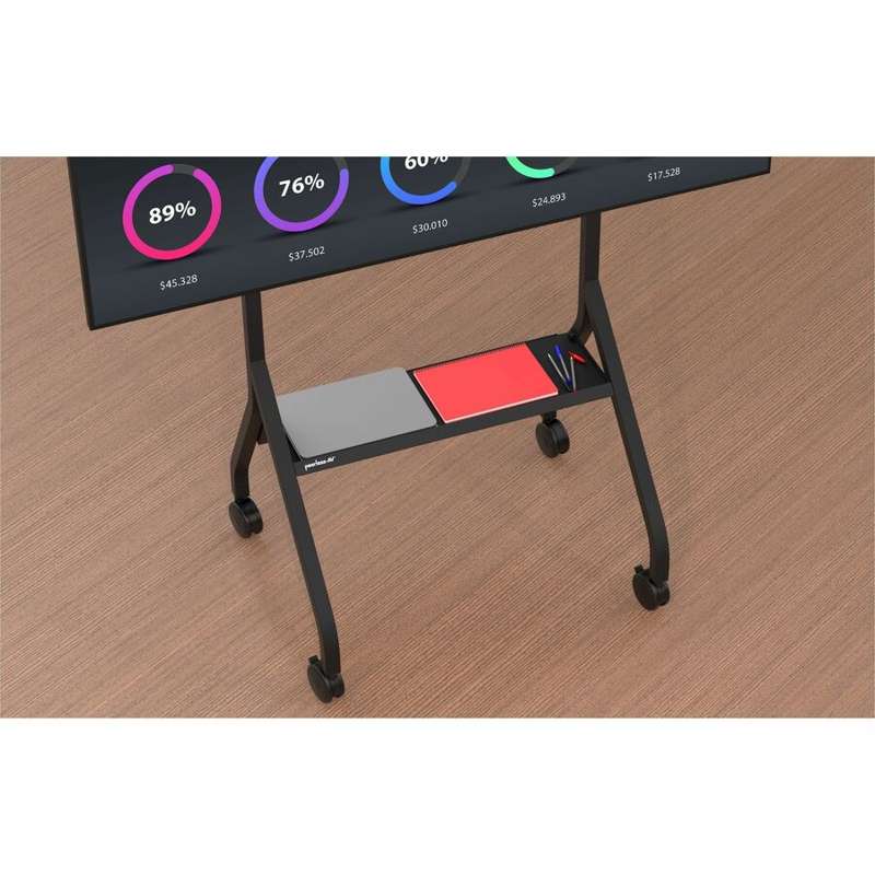 Peerless-AV SmartMount Flat Panel Cart for 43" to 75"+ Displays - Image 4