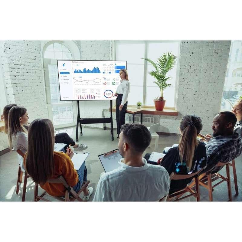 Peerless-AV SmartMount Flat Panel Cart for 43" to 75"+ Displays - Image 6