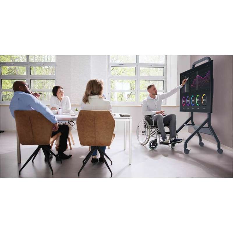 Peerless-AV SmartMount Flat Panel Cart for 55" to 110"+ Displays - Image 6